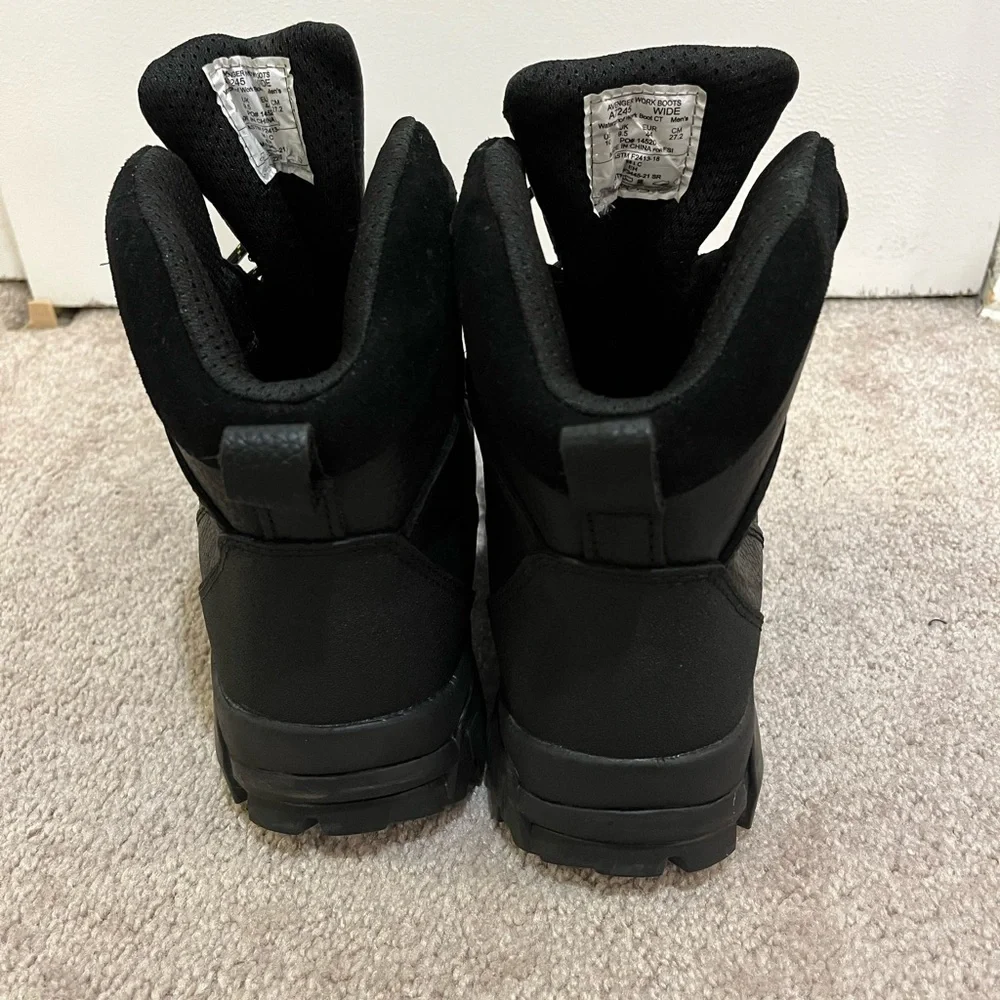 Avenger #A7245 Wide Width Mens 6” Composite Safety Toe Waterproof Work Boot
